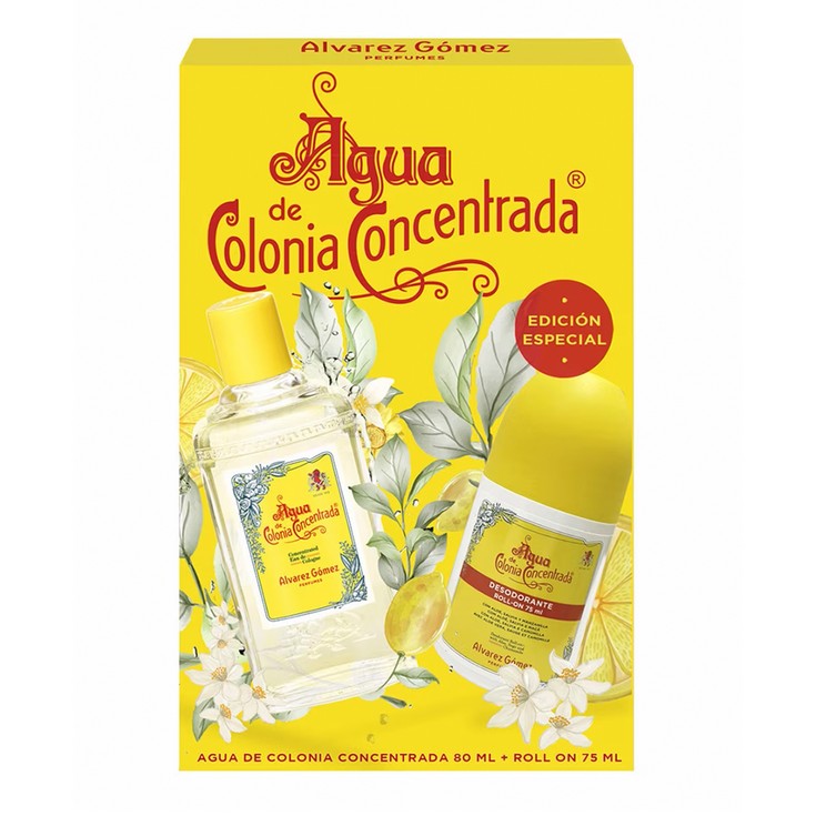 Estuche Duplo Agua Concentrada Alvarez Gómez