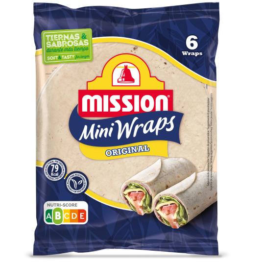 Mini wraps Mission - 6 uds