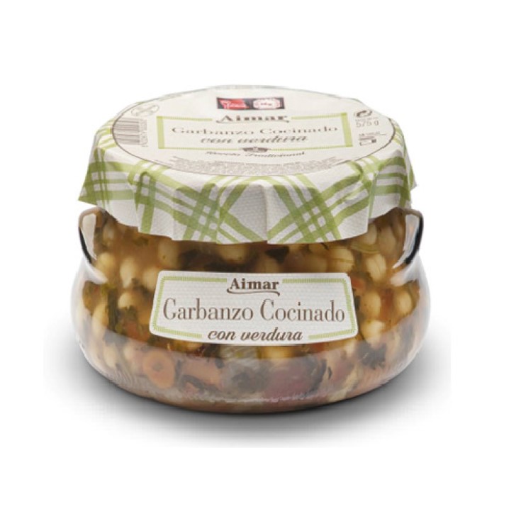 Garbanzos con verduras Aimar - 600g