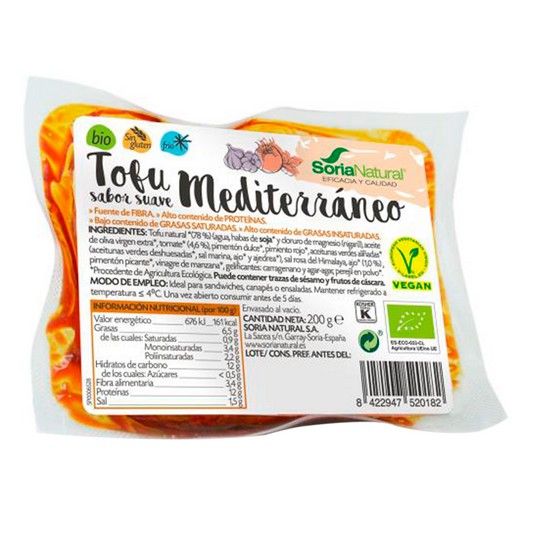 Tofu Mediterráneo Suave 200g