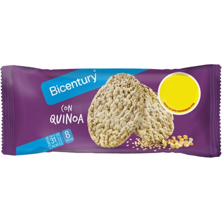 Tortitas de maíz y quinoa Bicentury - 64g