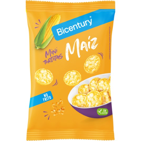 Mini tortitas de maíz - 65g