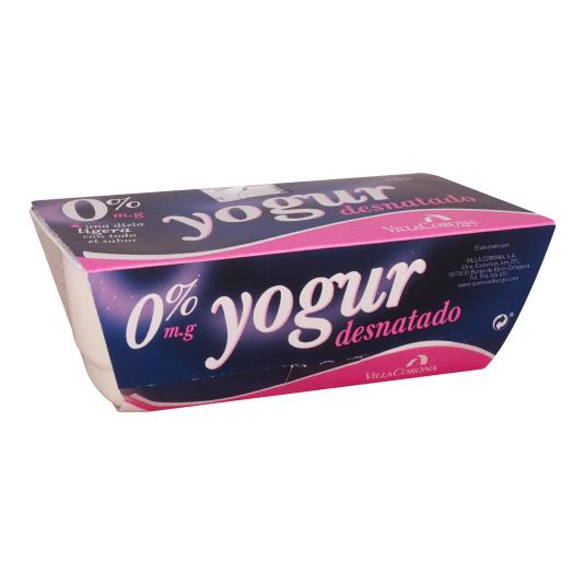 Yogur 0% Natural 2x125g