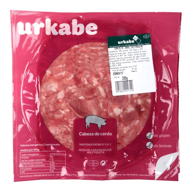 Cabeza de Cerdo 200g