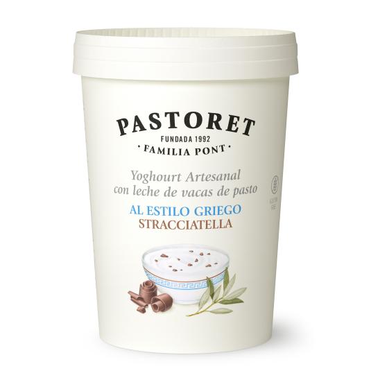 Yogur griego con stracciatella Pastoret - 500g