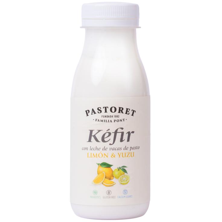 Kéfir líquido de limón y yuzu Pastoret - 250g