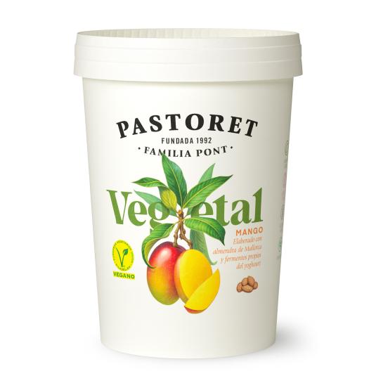 Yogur vegetal de mango Pastoret - 500g