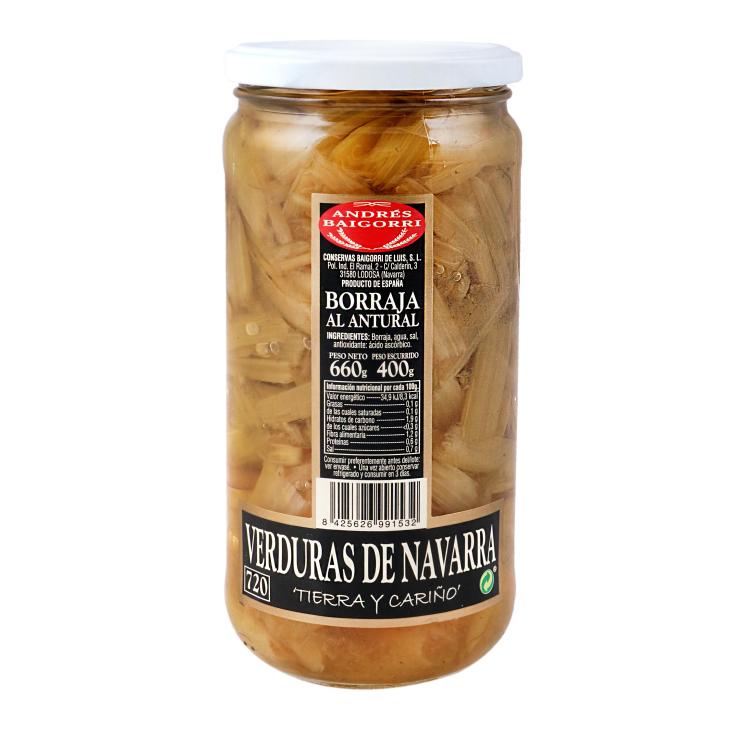 Borrajas al natural 400g