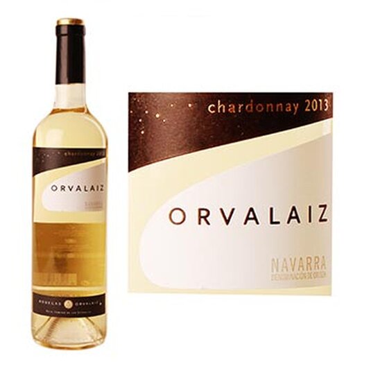 Vino blanco D.O Navarra Orvalaiz - 75cl