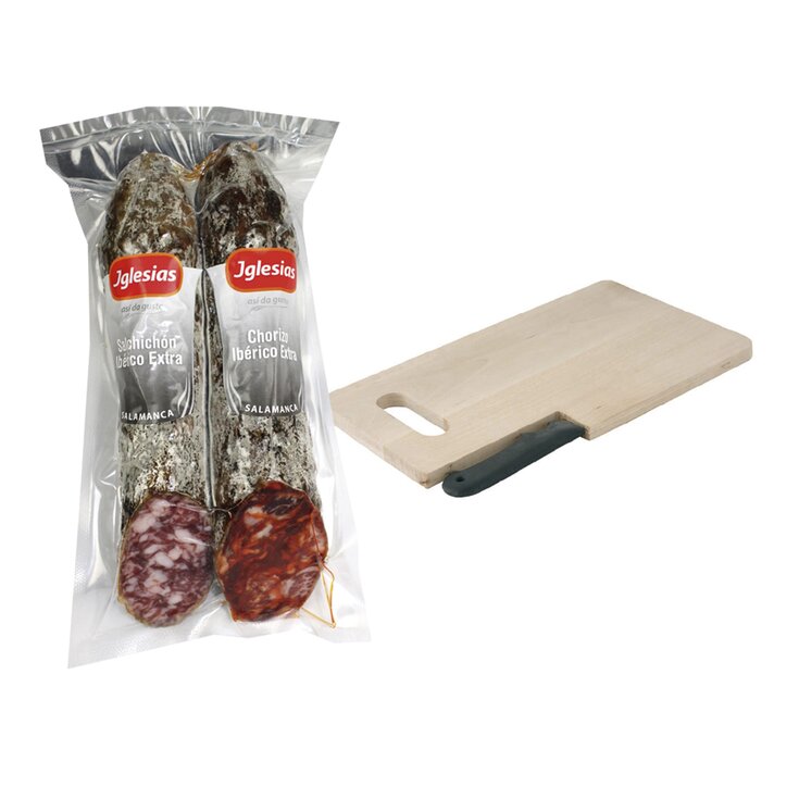 Lote Embutidos Ibéricos Iglesias - 500g+500g Lote Embutidos Ibéricos Iglesias - 500g+500g