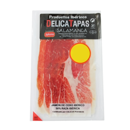 Jamón de cebo ibérico 50% raza ibérica - 100g