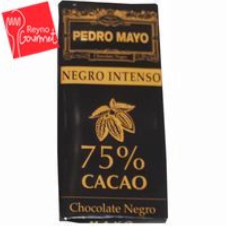 Chocolate negro intenso 75% Pedro Mayo - 125g