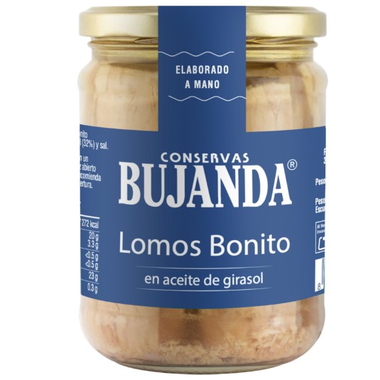 Lomos de bonito en aceite de girasol - 260g