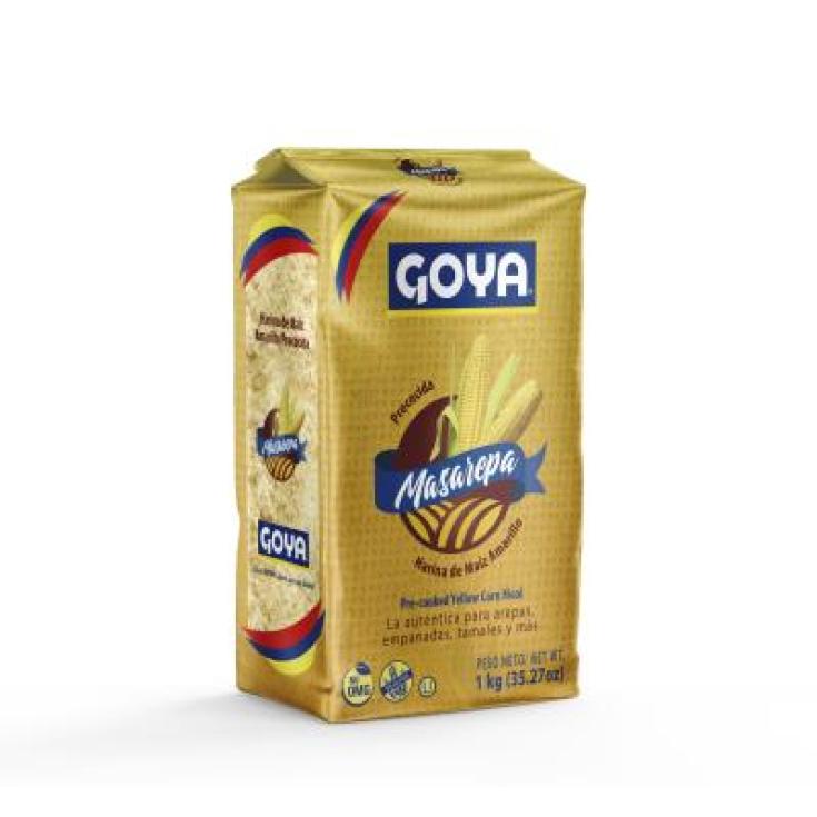 Harina de Maíz Amarilla Precocida - Goya - 1kg