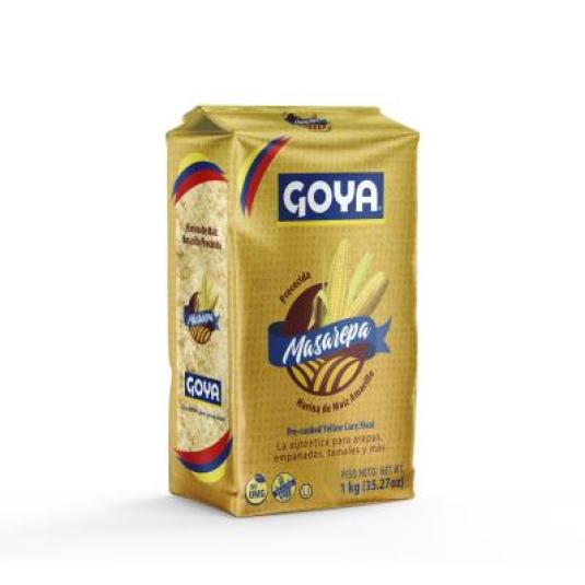 Harina de Maíz Amarilla Precocida - Goya - 1kg