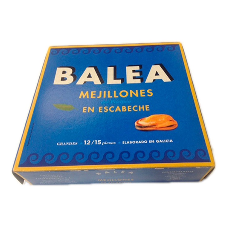 Mejillones del Pacífico en Escabeche Balea 12/15 piezas Mejillones del Pacífico en Escabeche Balea 12/15 piezas