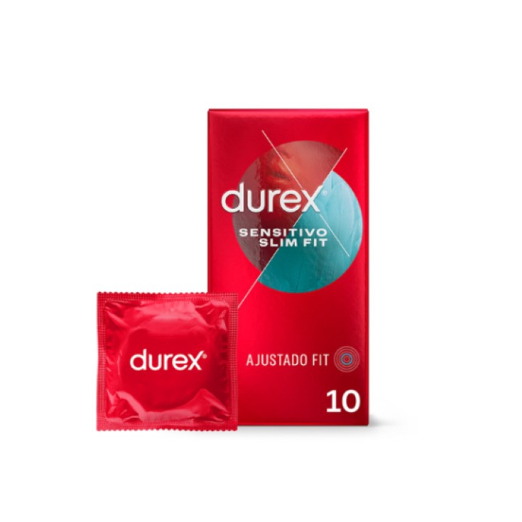 Durex Sensitivo Slim Fit 10u