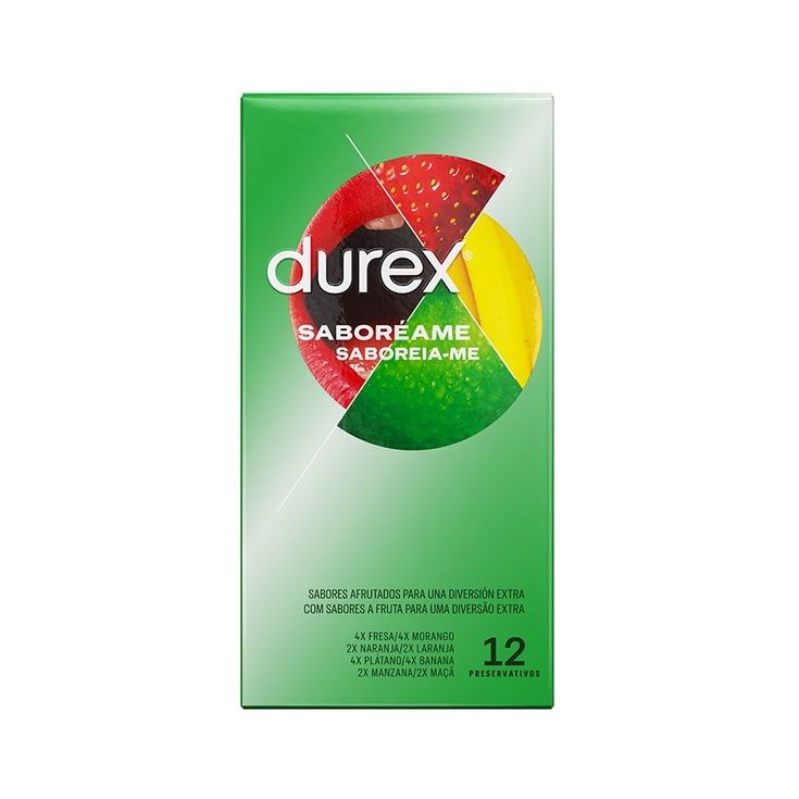 Durex Preservativos Saboréame 12 unidades