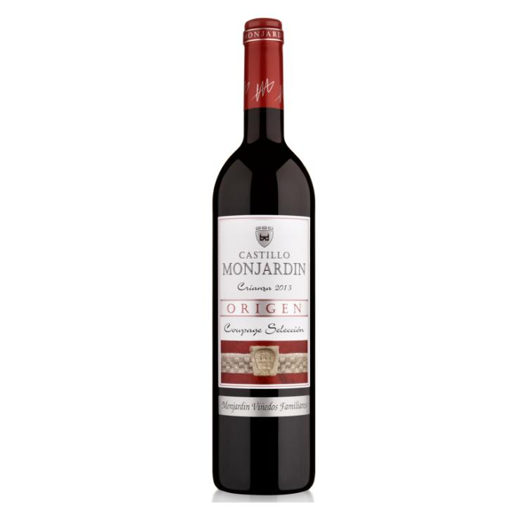 Vino tinto crianza Castillo Monjardin D.O Navarra 75cl