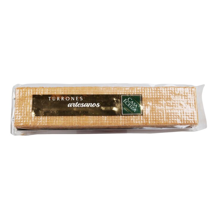 Turrón Artesano Crujiente con Jijona Casa Eceiza - 250g