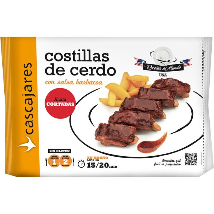 Costilla Cerdo Salsa Barbacoa Cascajares - 500g