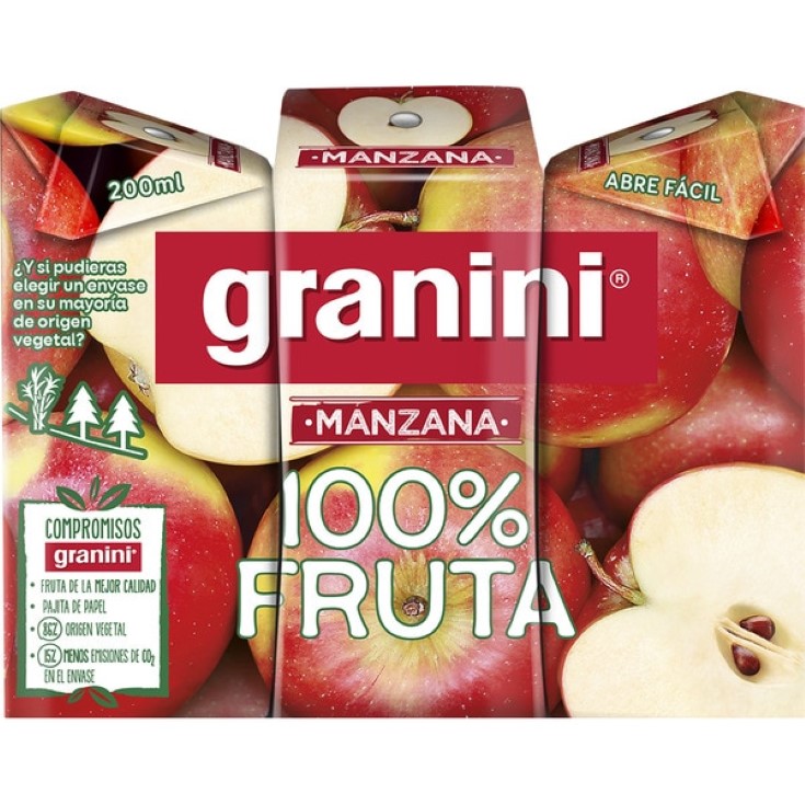 Zumo de manzana Granini - 3x200ml