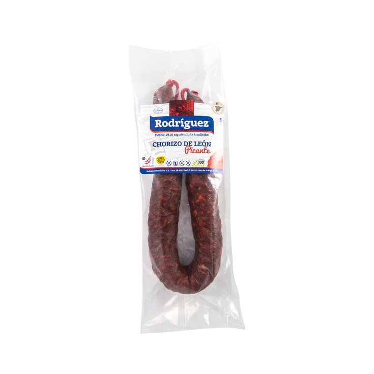 Chorizo de León extra dulce 360 g pieza 