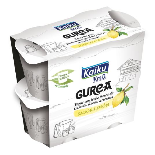 Yogur sabor limón Gurea - 4x125g