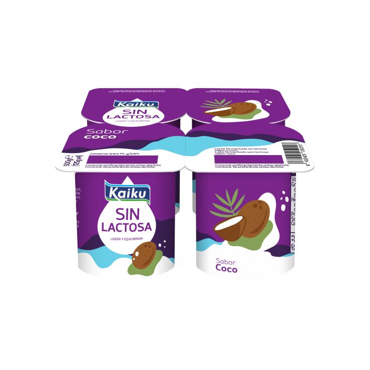 Yogur coco sin lactosa - 4x125g