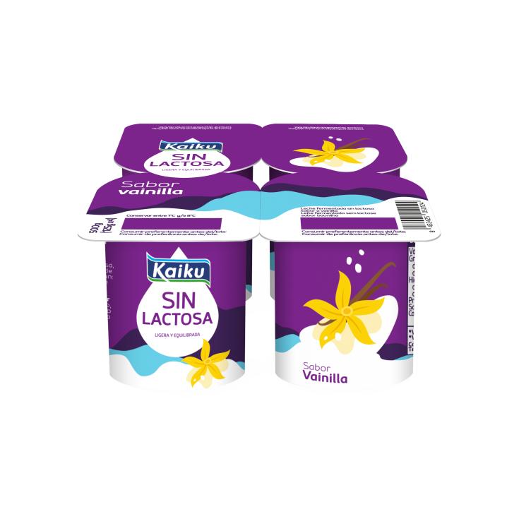 Yogur vainilla sin lactosa - 4x125g