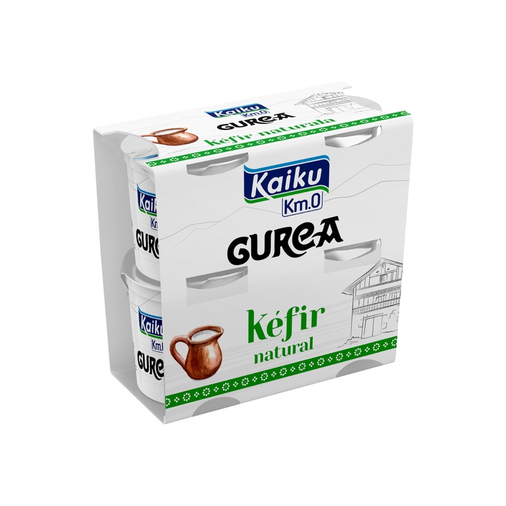 Kéfir Natural Gurea 4 Unidades de 115 g