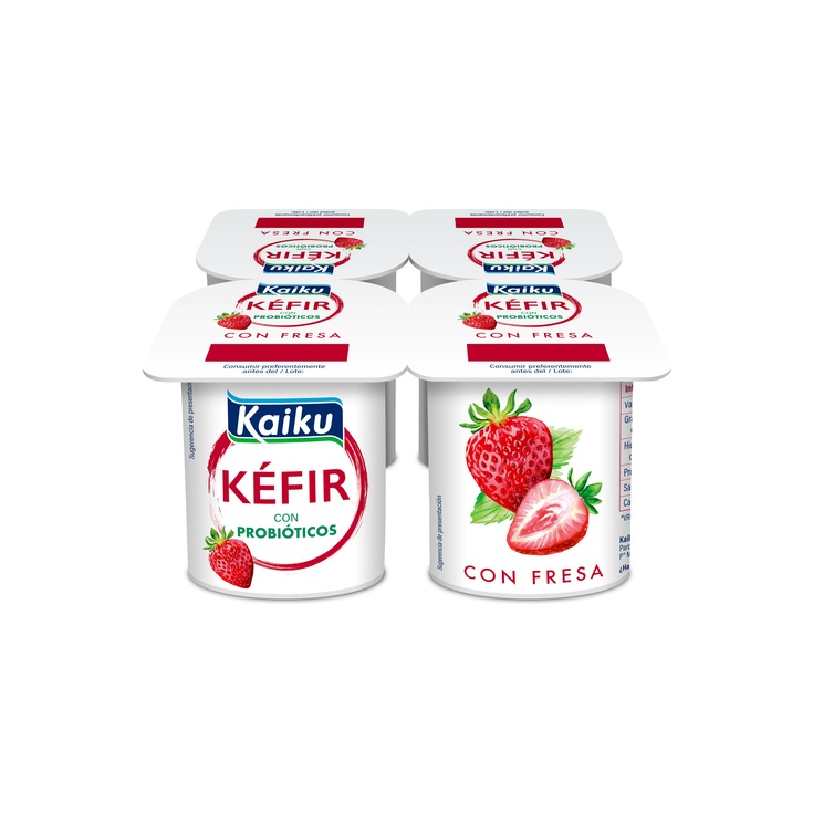 Kéfir fresa 4x125g.