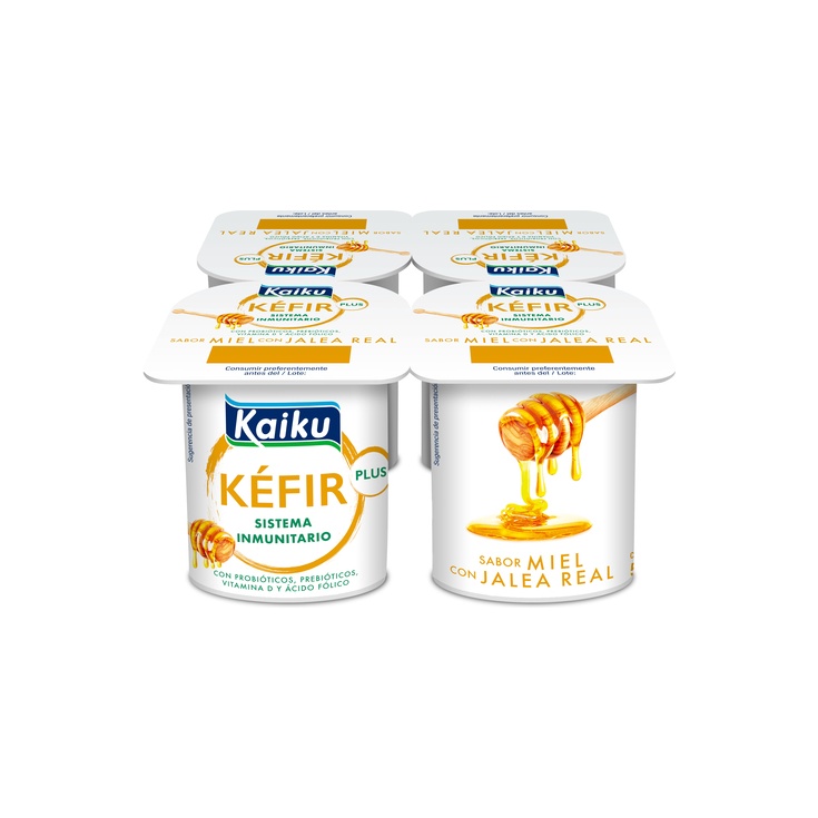 Kéfir jalea real-miel 4x125g