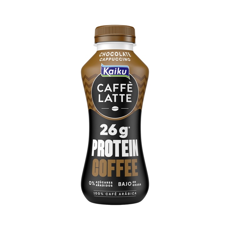 Bebida de Café Kaiku Caffè Latte Cappuccino Protein 330 ml