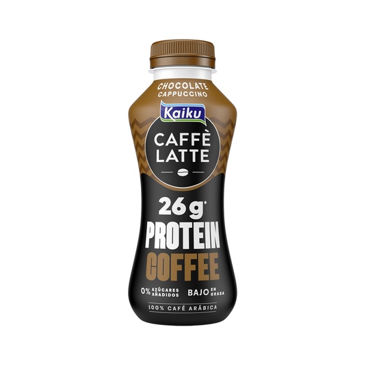 Bebida de Café Kaiku Caffè Latte Cappuccino Protein 330 ml
