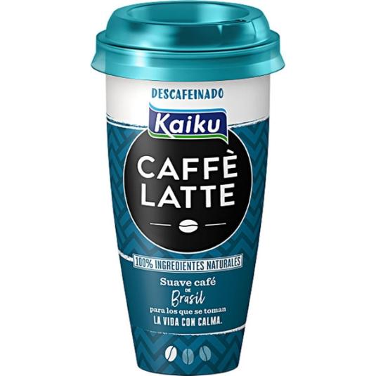 Café Latte Descafeinado - Kaiku - 230ml