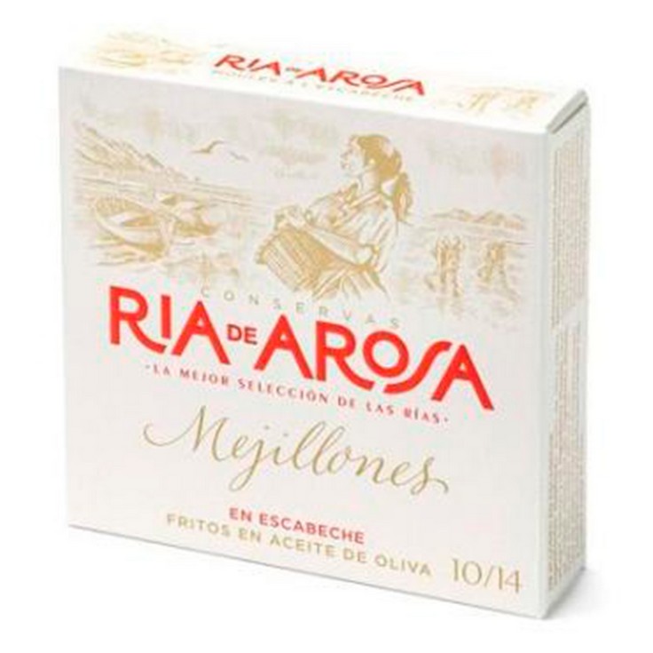 Mejillones en Escabeche 10/14 Ría de Arosa - Ortiz - 115g