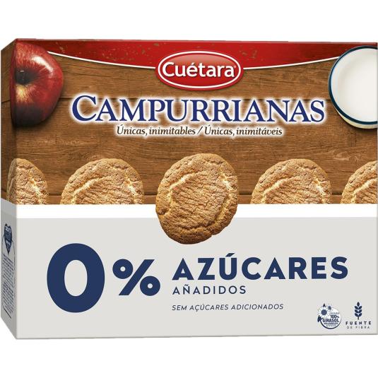 Galletas Campurrianas 0% Azúcar 400g