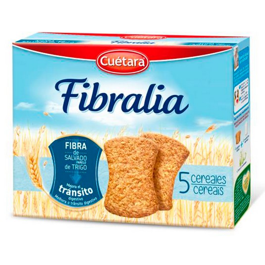 Galletas Fibralia 5 Cereales 500g