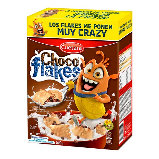 Cereales Choco Flakes 520g