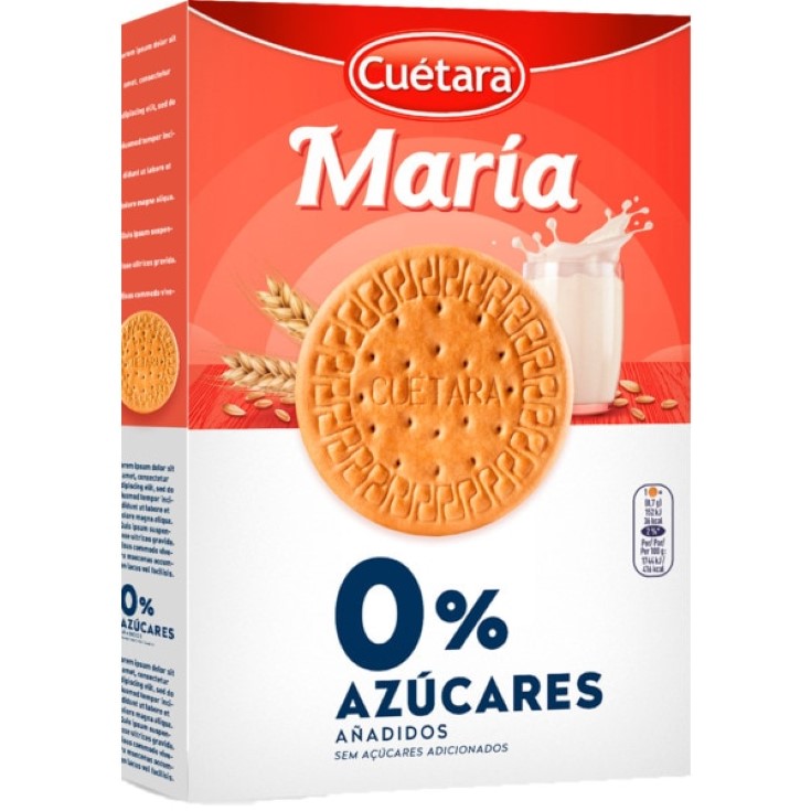 Galletas María 0% azúcar - 400g