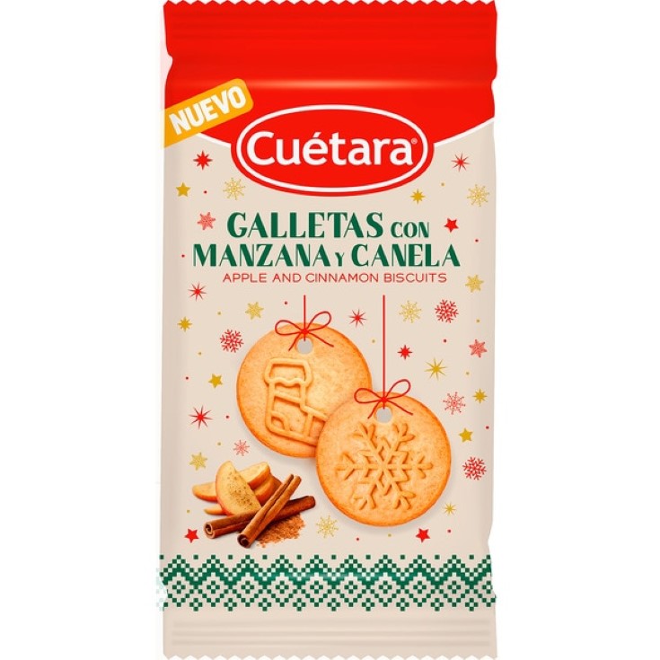 Galletas de manzana y canela Cuétara - 175g