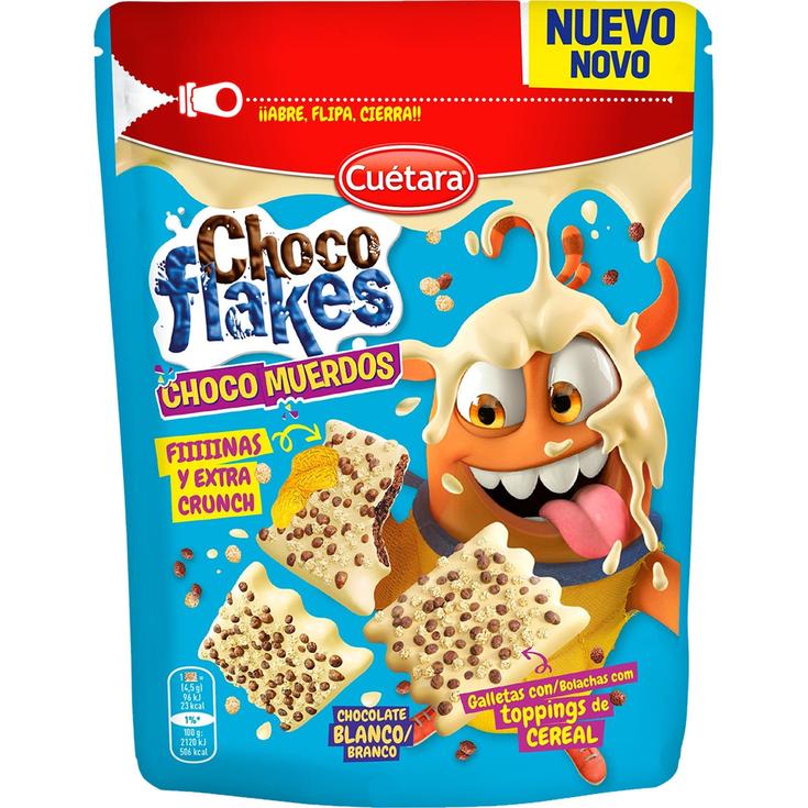 Choco Muerdos galletas con chocolate blanco