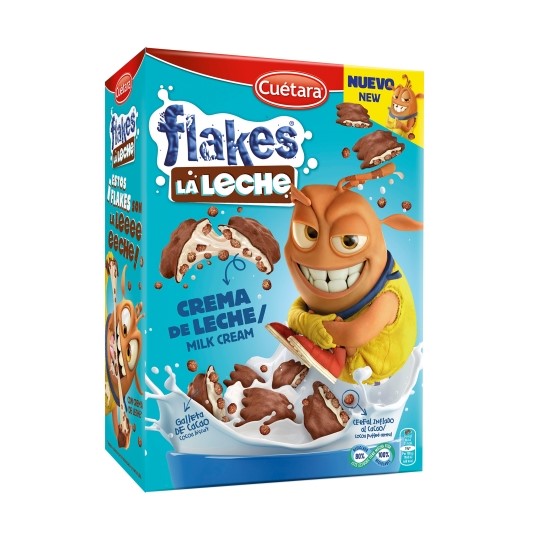 Cereales flakes con crema de leche Cuétara - 480g