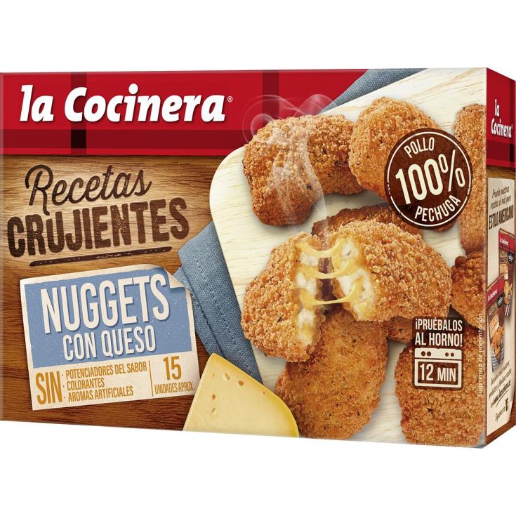 Nuggets de pollo y queso 350g