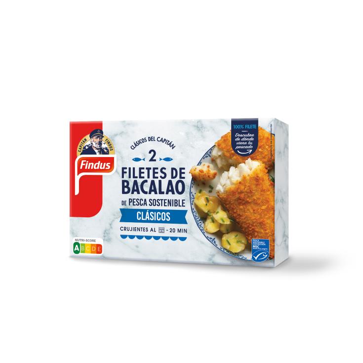 Filete de bacalao empanados - 200g