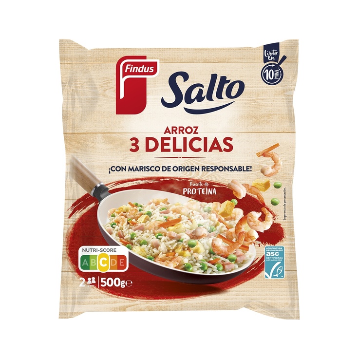 Arroz 3 delicias tradicional bolsa 500 g