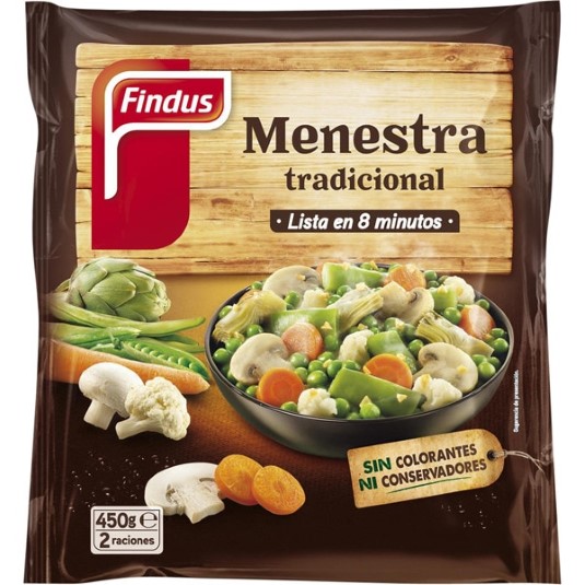 Menestra tradicional Findus - 450g