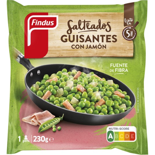 Guisantes con jamón - 230g