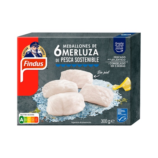  Medallones De Merluza 360 g 